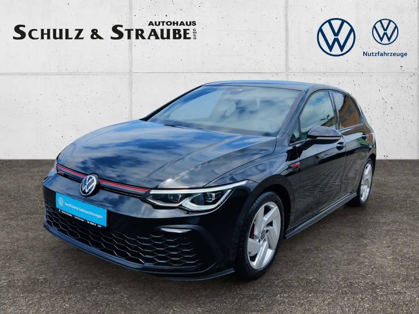 Volkswagen Golf VIII 2.0 TSI GTI  Park Assist, LED-Plus, ACC, Nav Schwarz - 2