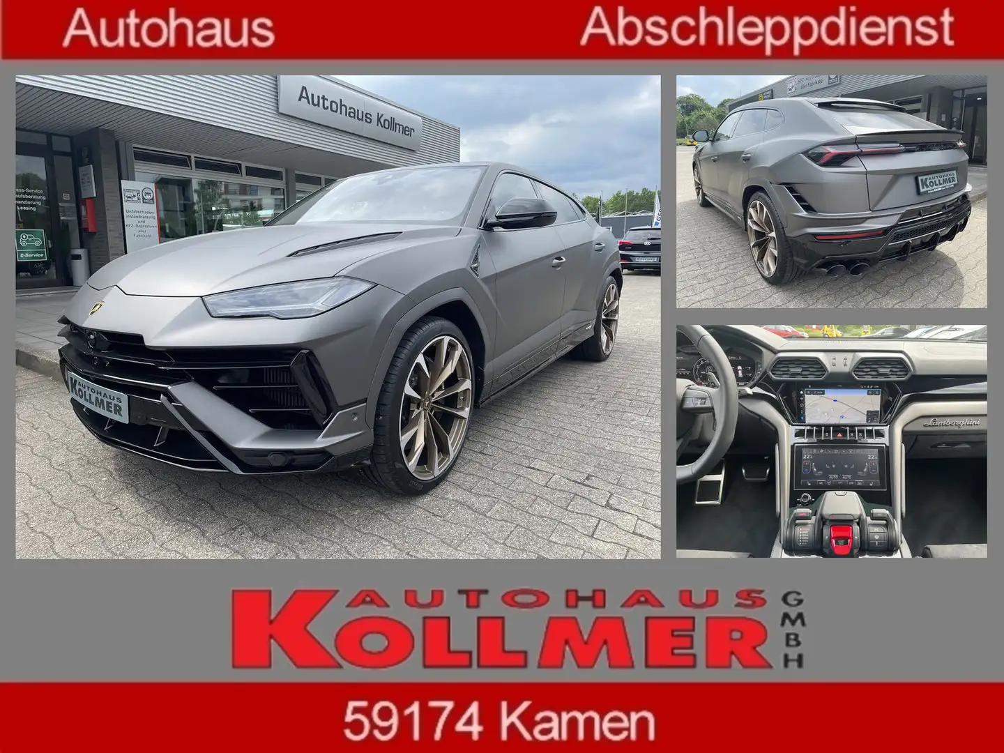 Lamborghini Urus S Grigio Keres Matt*3D*Pano*Dark Package*23 Gris - 1