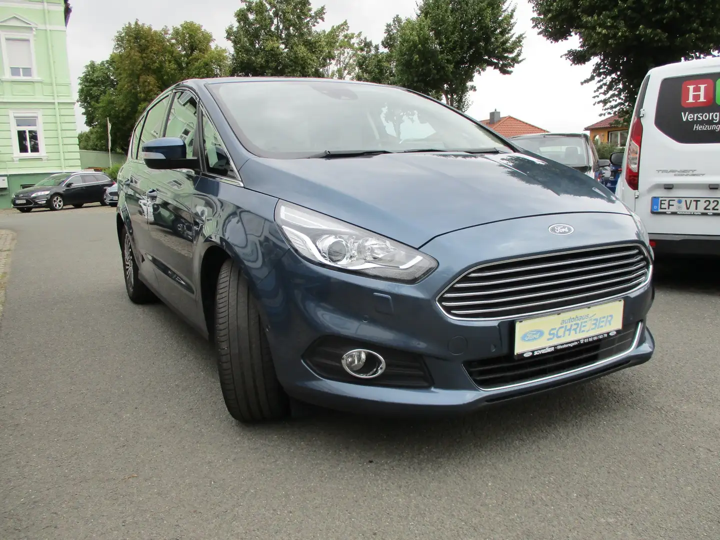 Ford S-Max S-Max 2.0 EcoBlue Aut. TITANIUM, ACC, AHK, Navi Bleu - 2