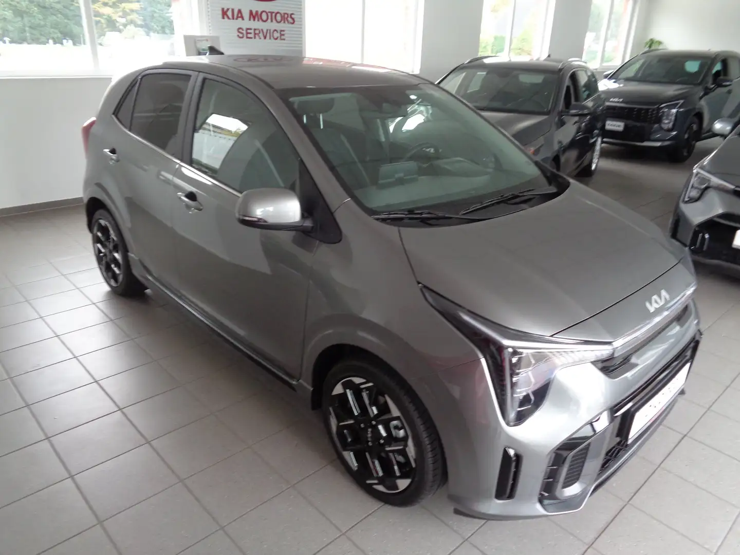 Kia Picanto Picanto  5-Türer 1.2 Aut. GT-Line Leder Navi Silber - 2
