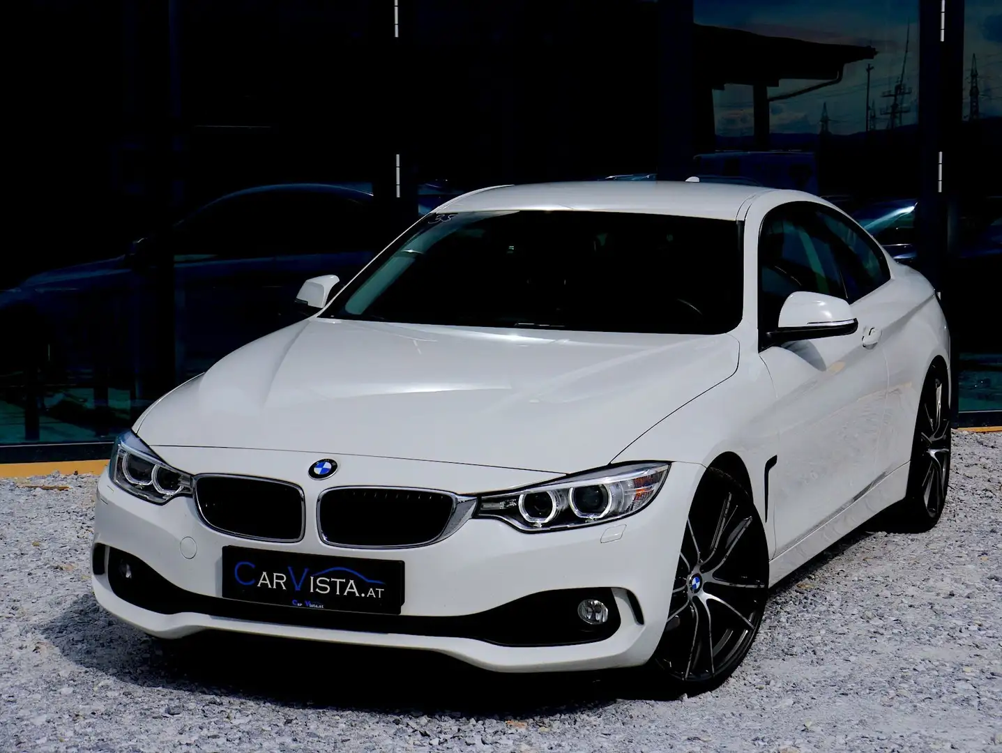 BMW 420 Coupe Aut. White - 1