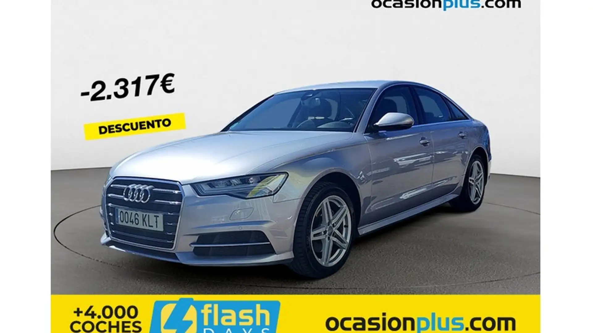 Audi A6 2.0TDI S line edition S-T 140kW Plateado - 1