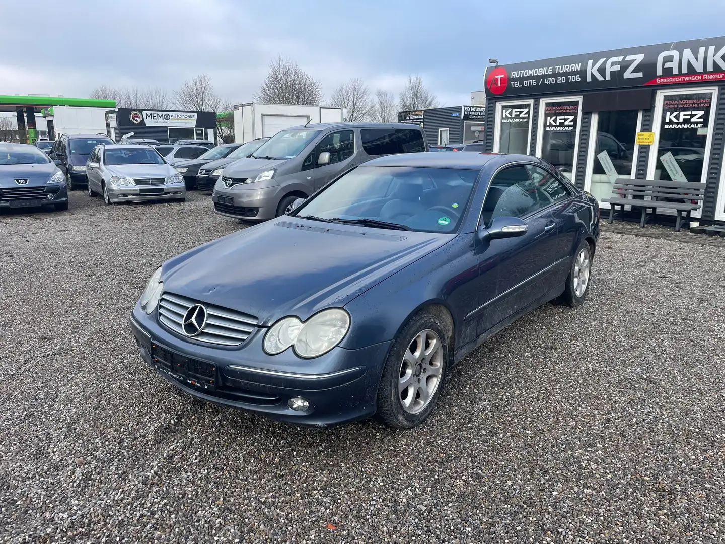 Mercedes-Benz CLK 200 CLK 200 Kompressor (209.342) Leder!!Sitzheizung!! Blauw - 1