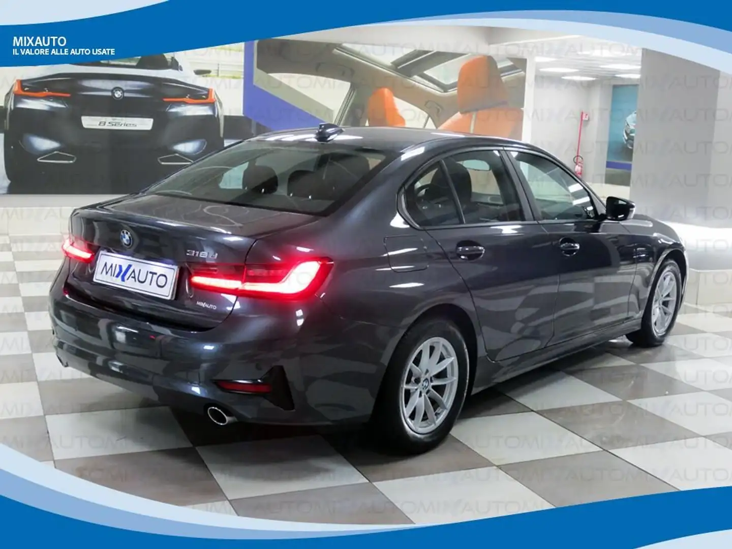 BMW 318 D Business Advantage AUT EU6 Grigio - 2