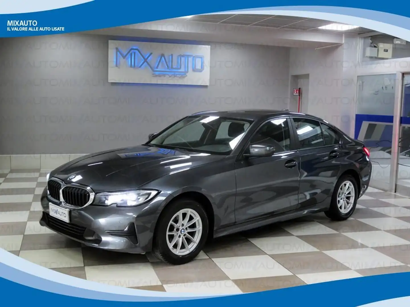BMW 318 D Business Advantage AUT EU6 Grigio - 1