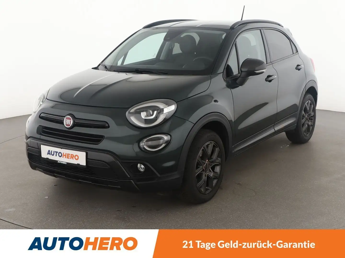 Fiat 500X 1.3 Turbo S-Design Aut*NAVI*TEMPO*CAM*PDC*KLIMA* Grün - 1