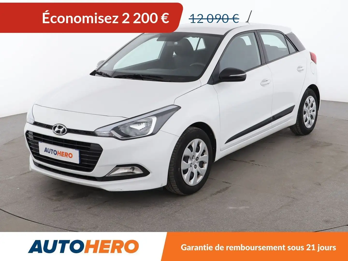 Hyundai i20 1.2 Initia Blanc - 1