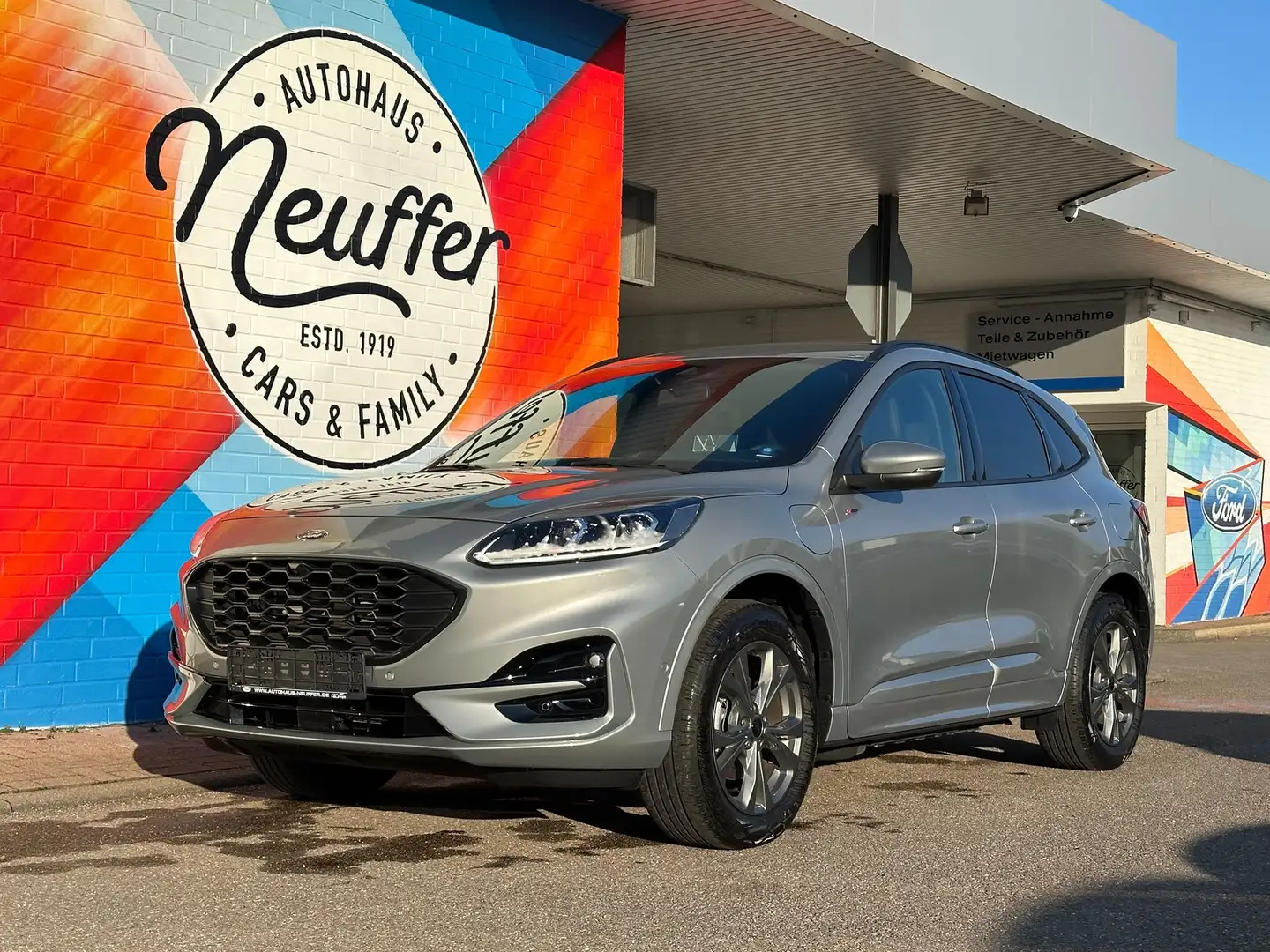 Ford Kuga Plug-In Hybrid ST-Line X/ACC/LED/Frontkamera Plateado - 1