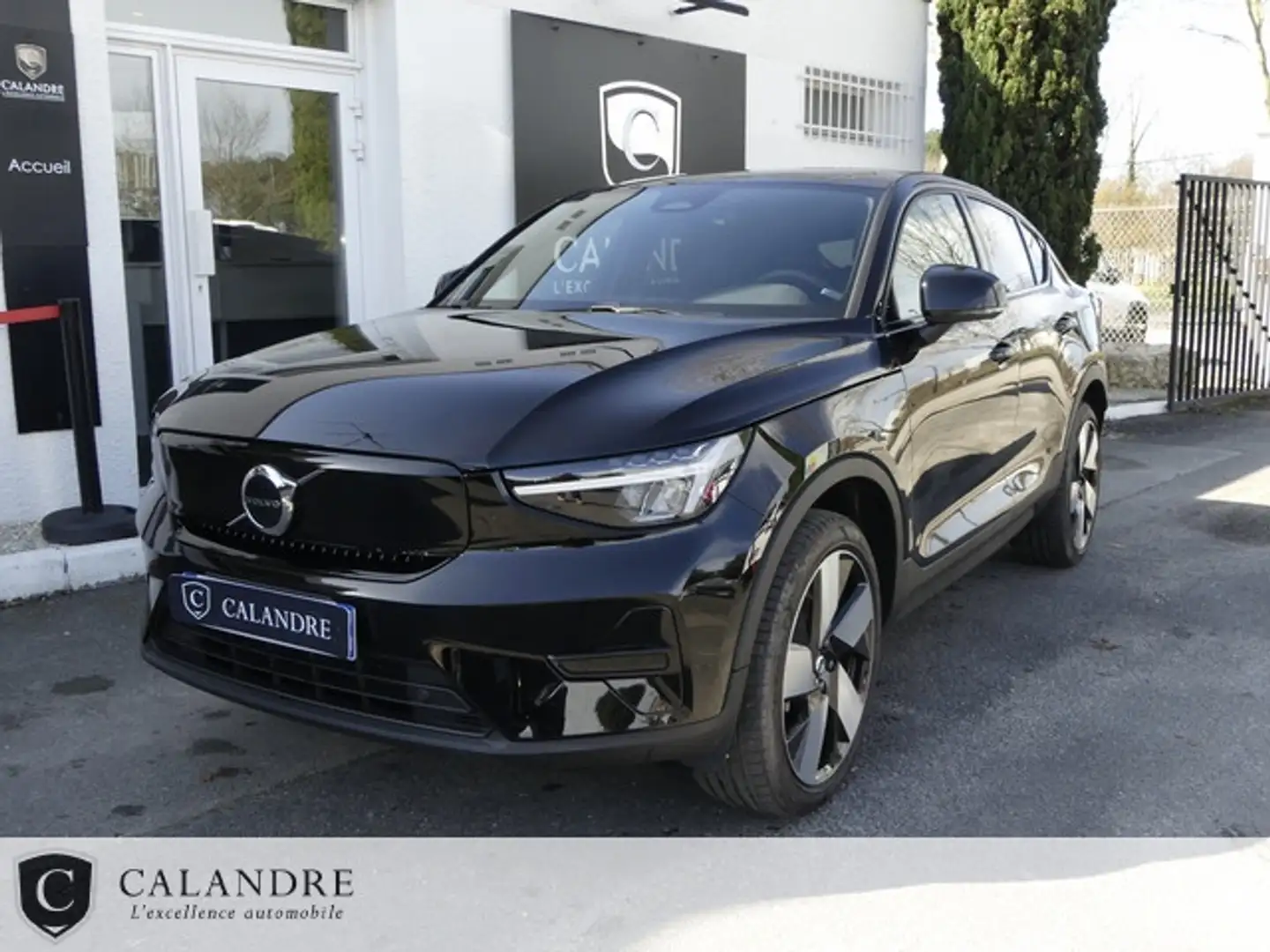Volvo C40 RECHARGE TWIN 408 CH 1 EDITION PLUS Fekete - 1