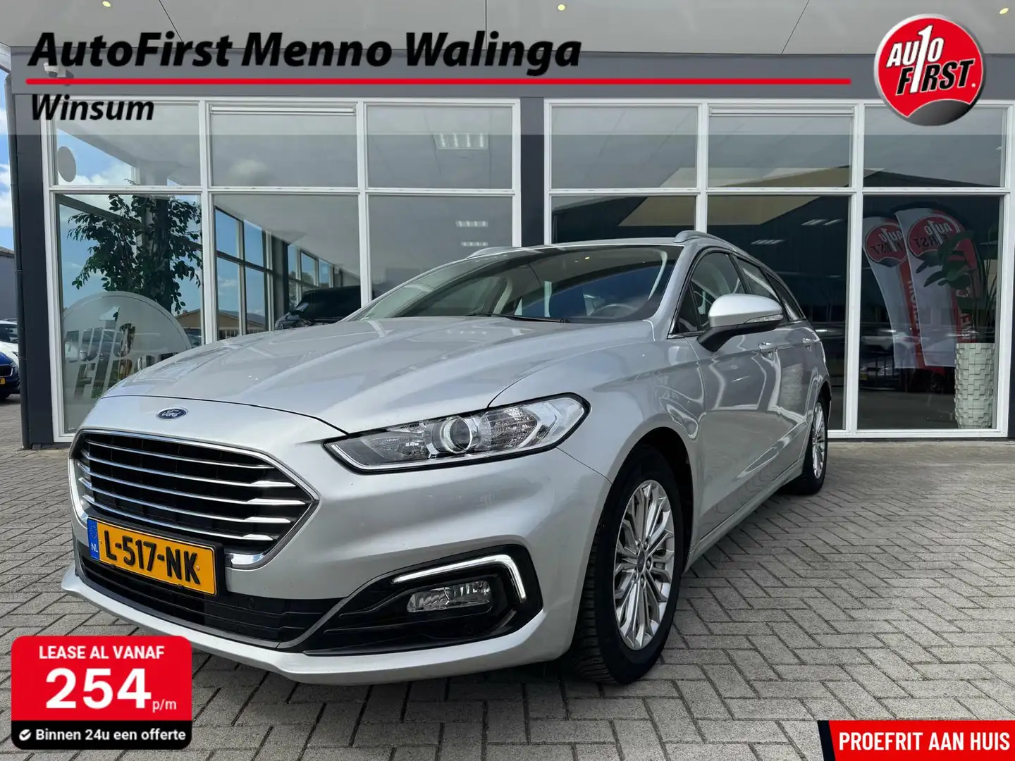 Ford Mondeo Wagon 2.0 IVCT HEV Titanium|Stoelverwaming|Navi|Cr Grijs - 1