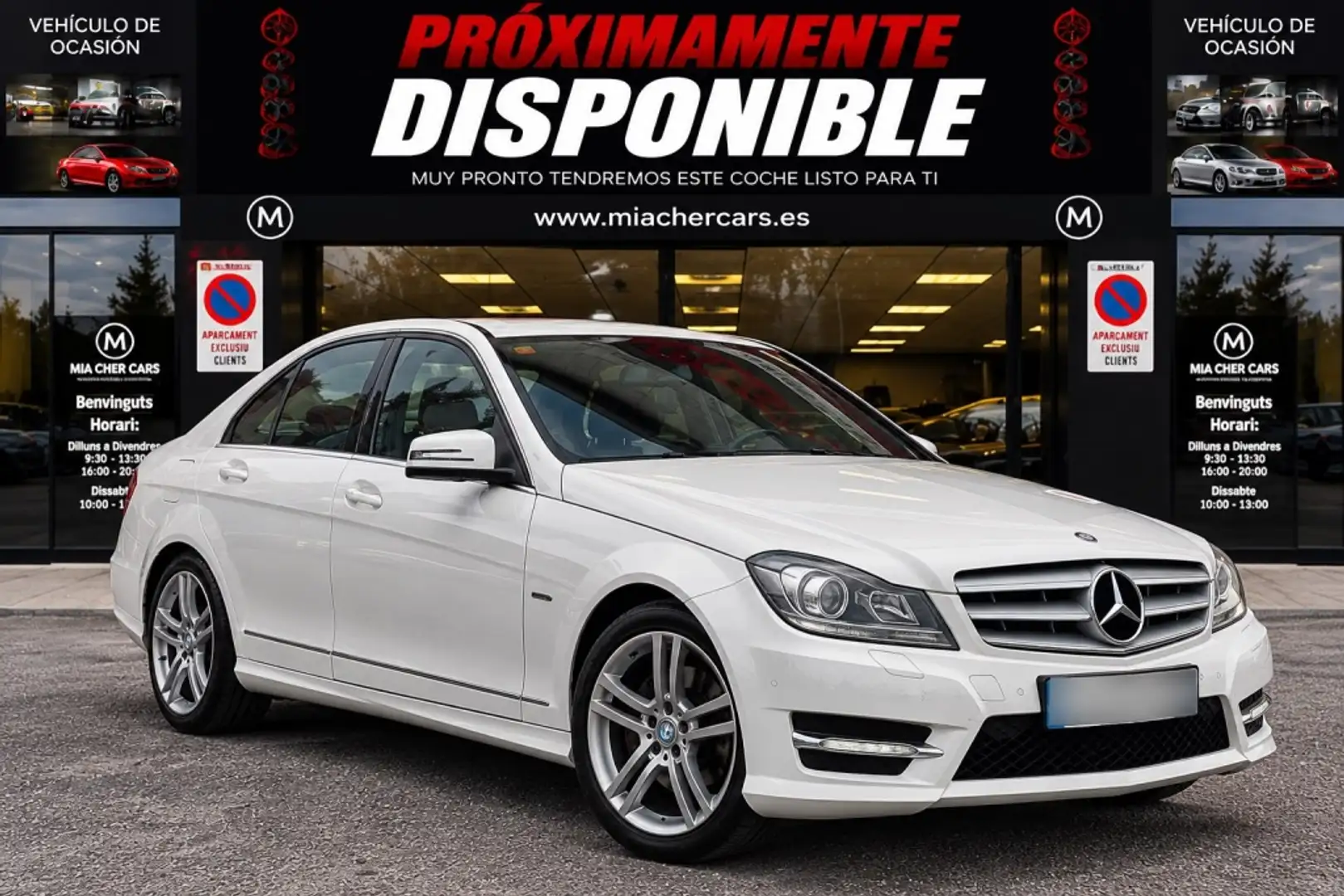 Mercedes-Benz C 220 220CDI BE Avantgarde 7G Blanco - 1