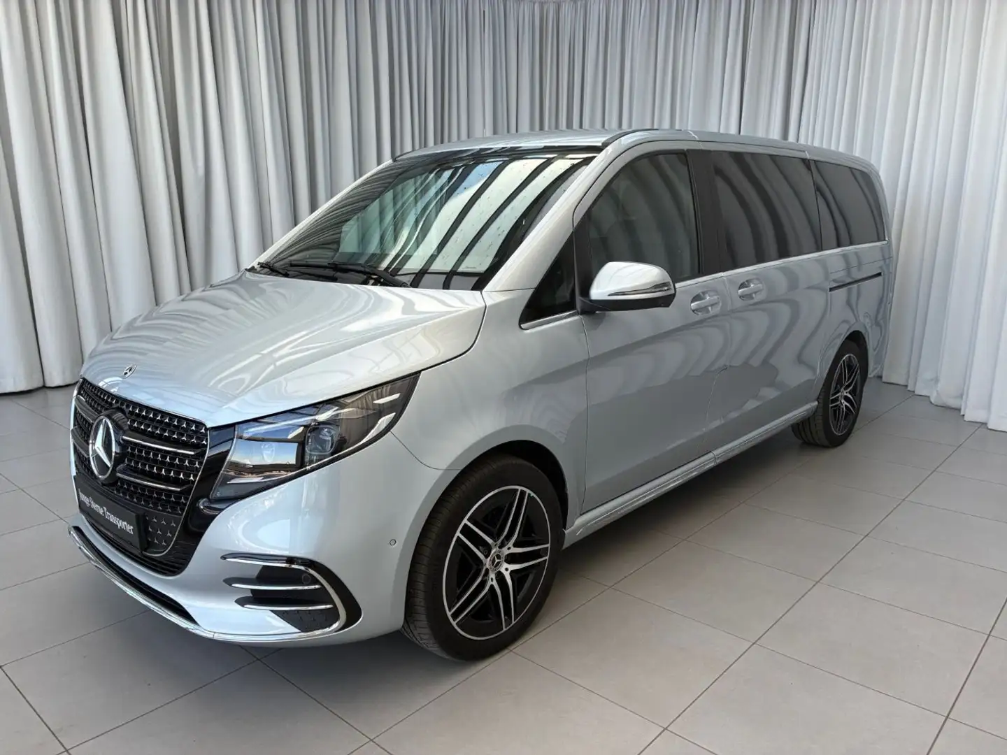 Mercedes-Benz V 300 d 4MATIC AVANTGARDE Lang AHK Winterp. SpurW Grau - 2