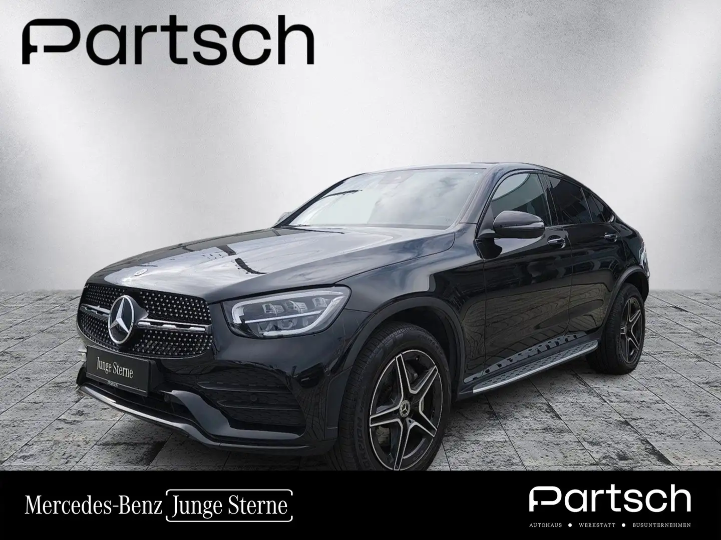 Mercedes-Benz GLC 300 e 4MATIC Coupé AMG-Line AHV Schwarz - 1