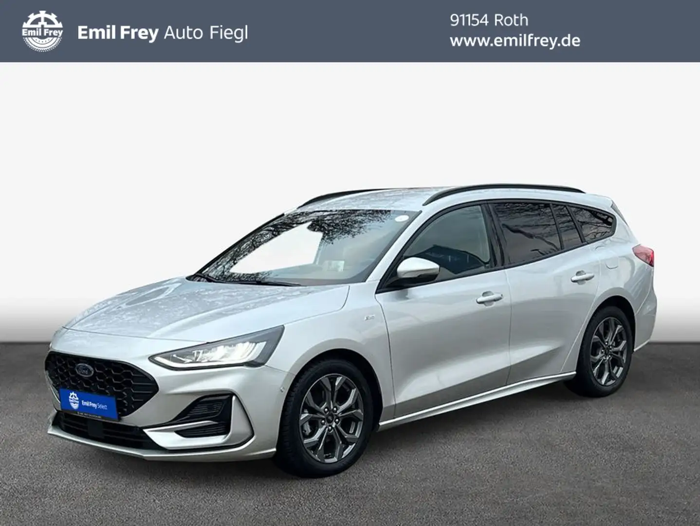 Ford Focus Turnier 1.0 EcoBoost Start-Stopp-System ST-L Silber - 1
