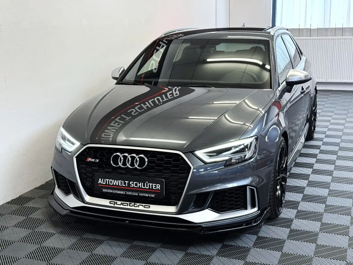 Audi RS3 2.5 TFSI*APR 540PS*HJS*Motec*Open Air Intake Grey - 2