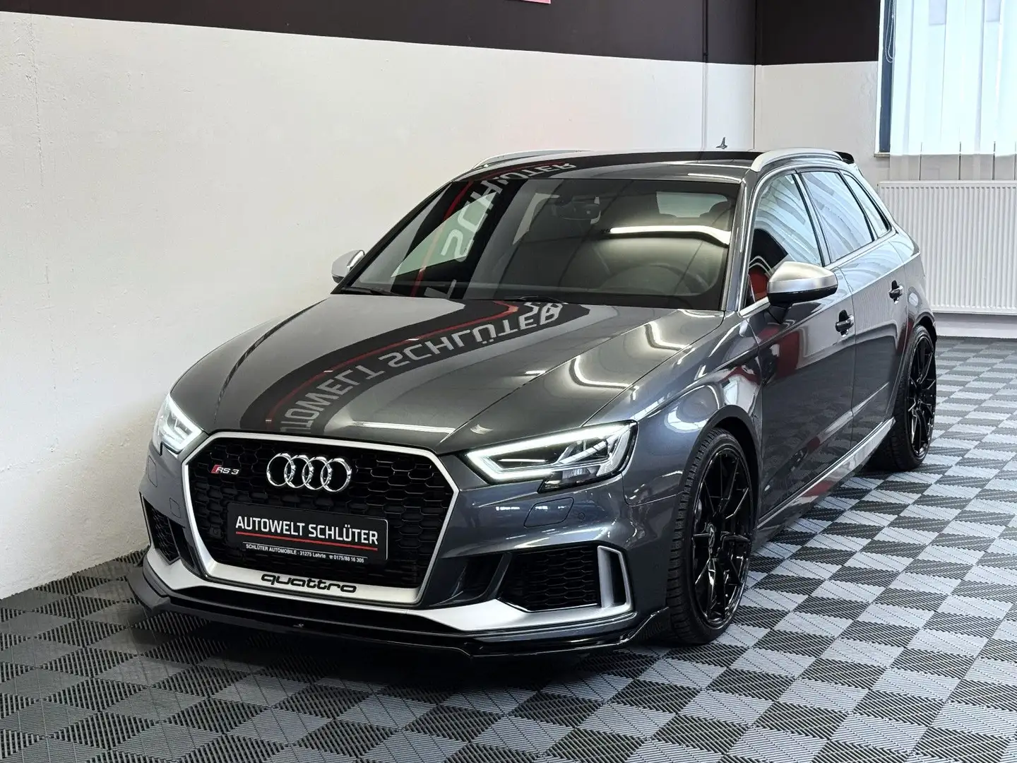 Audi RS3 2.5 TFSI*APR 540PS*HJS*Motec*Open Air Intake Grey - 1