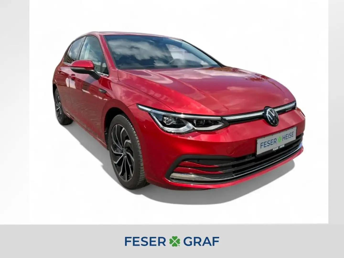 Volkswagen Golf VIII Style 1.5 TSI LED/RearView/Stand.-Sitz.-Lenkr Rot - 1