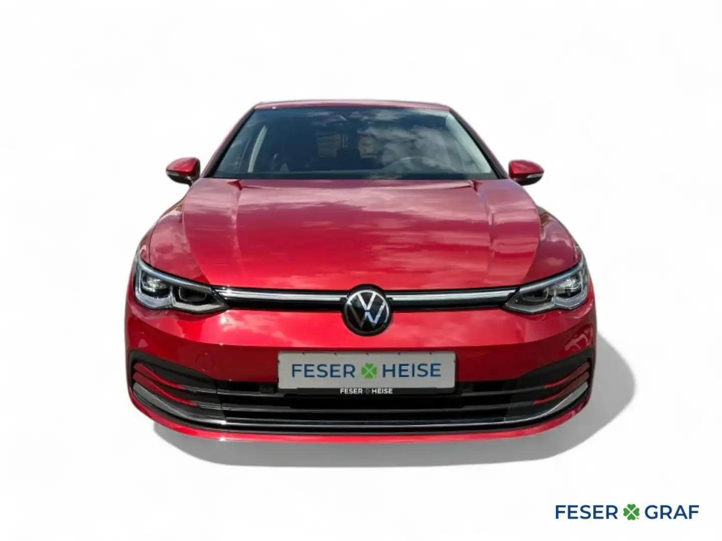 Volkswagen Golf VIII Style 1.5 TSI LED/RearView/Stand.-Sitz.-Lenkr Rot - 2