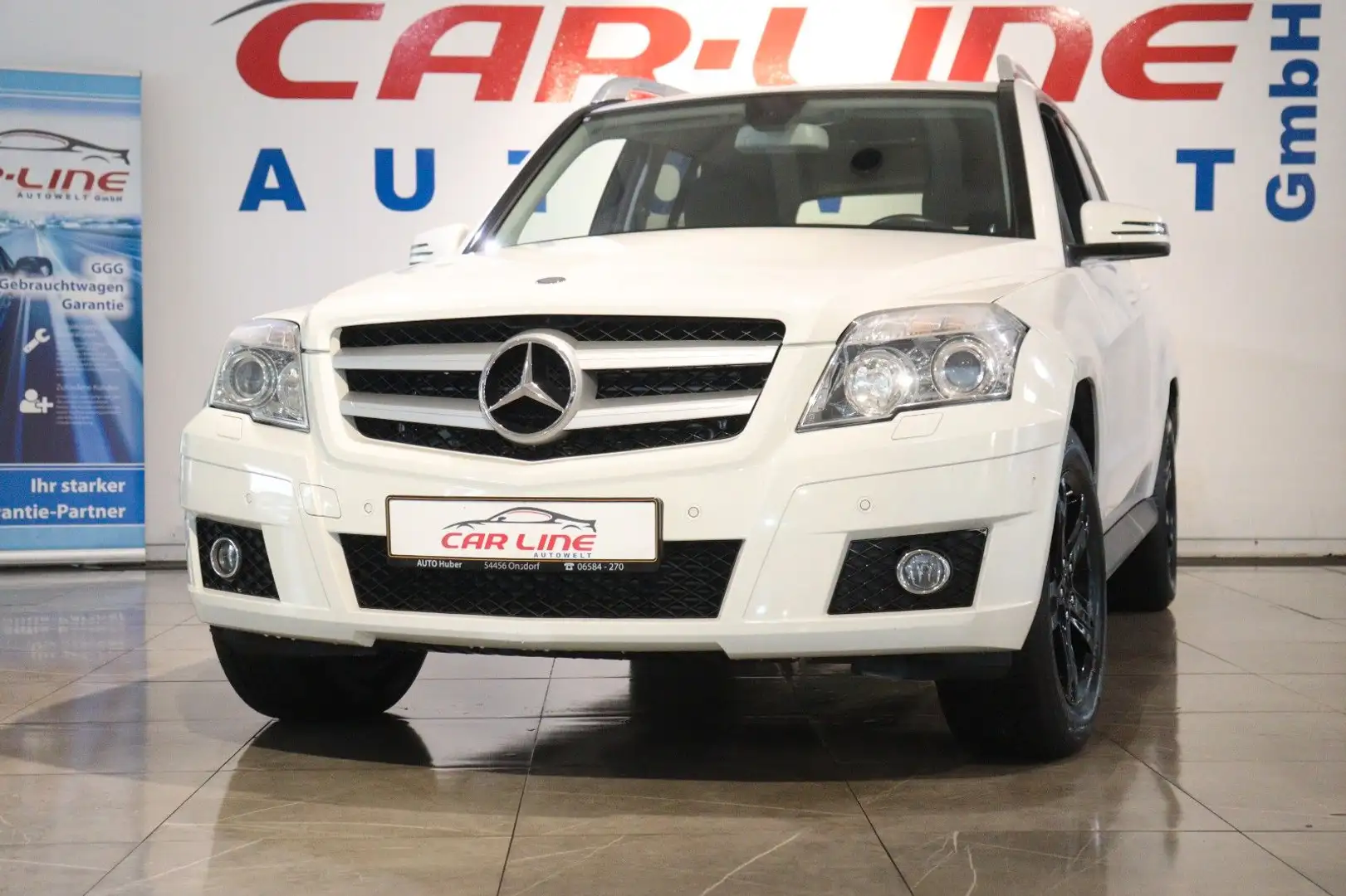 Mercedes-Benz GLK 350 *Automatik*Navi*Xenon*AHK 2,0t* Blanc - 1