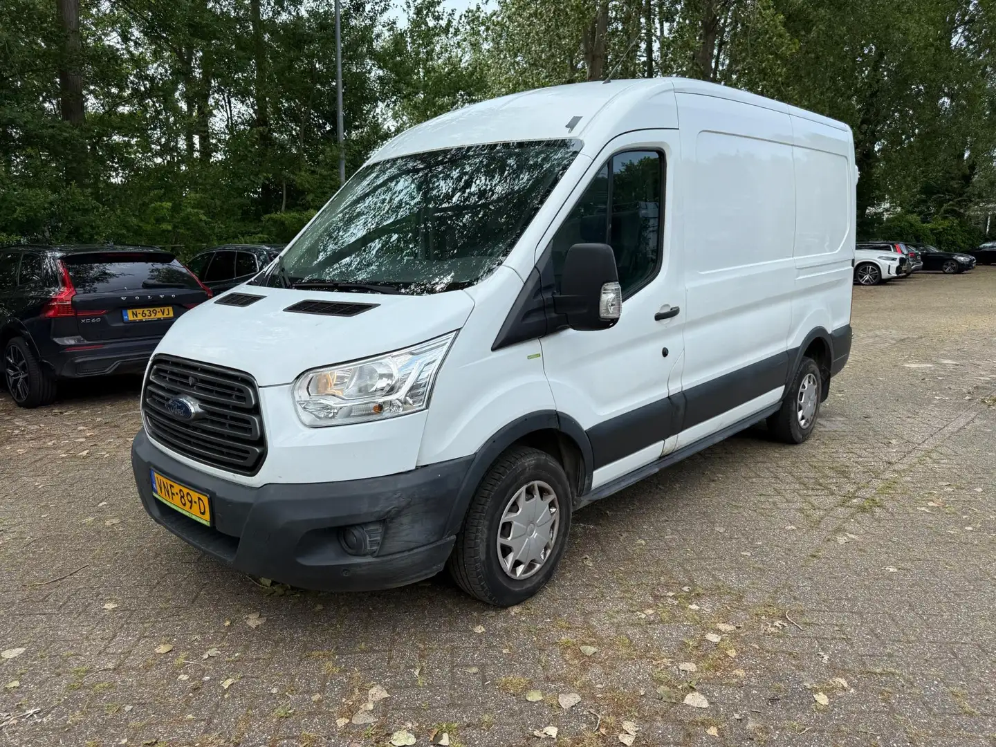Ford Transit 290 2.0 TDCI L2H2 Euro 6 3pers Airco Cruise Wit - 1