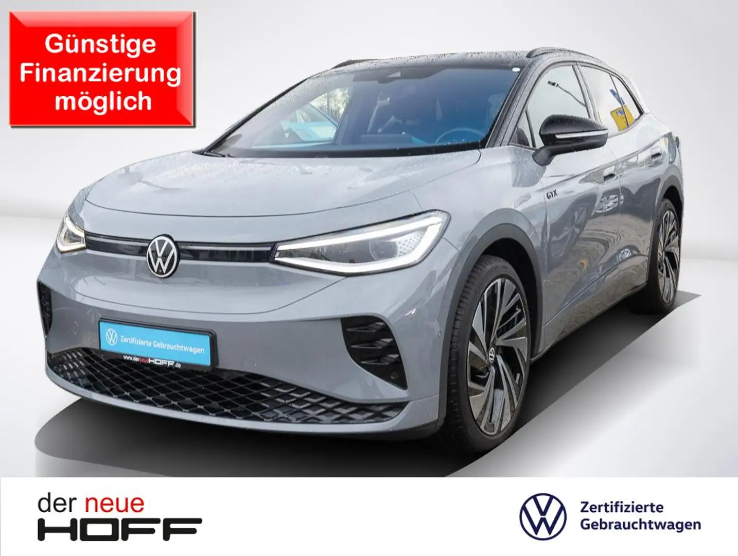 Volkswagen ID.4 GTX AHK AreaView Pano HeadUp DCC el.Heckkl. Grau - 1
