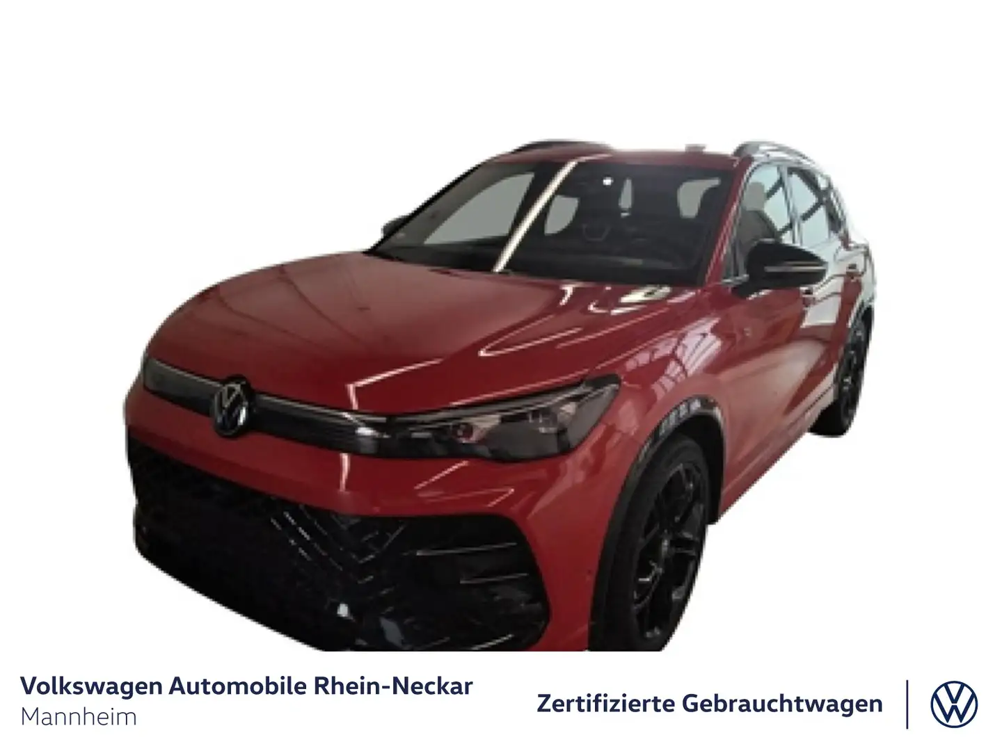 Volkswagen Tiguan 2.0 TDI R-Line DSG Navi Pano AHK uvm Rot - 2