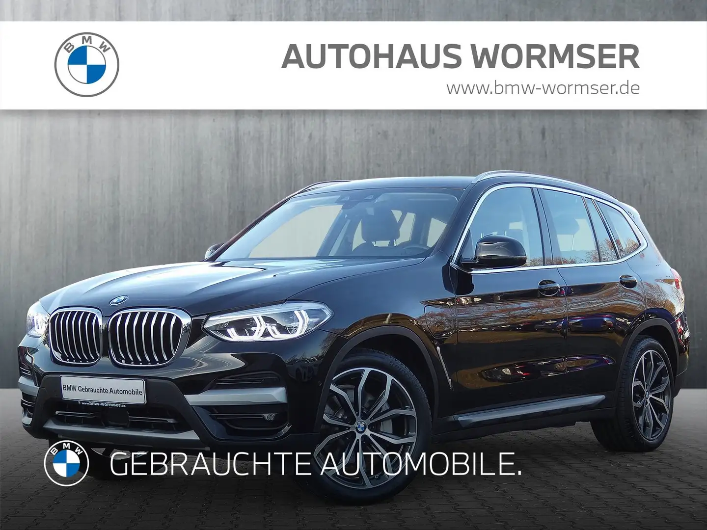 BMW X3 xDrive30e xLine HiFi DAB LED ACC + Stop&Go Schwarz - 1