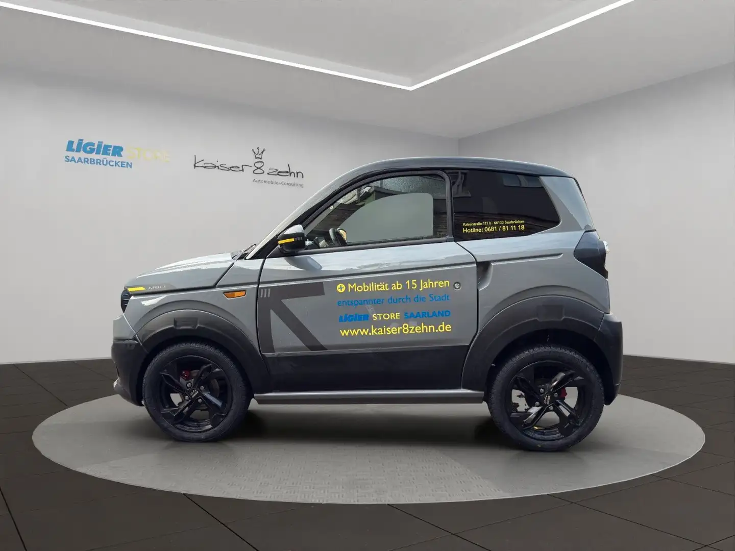 Ligier Myli MyLi D R.EBEL E5 *Servo* *Carplay* Gris - 2