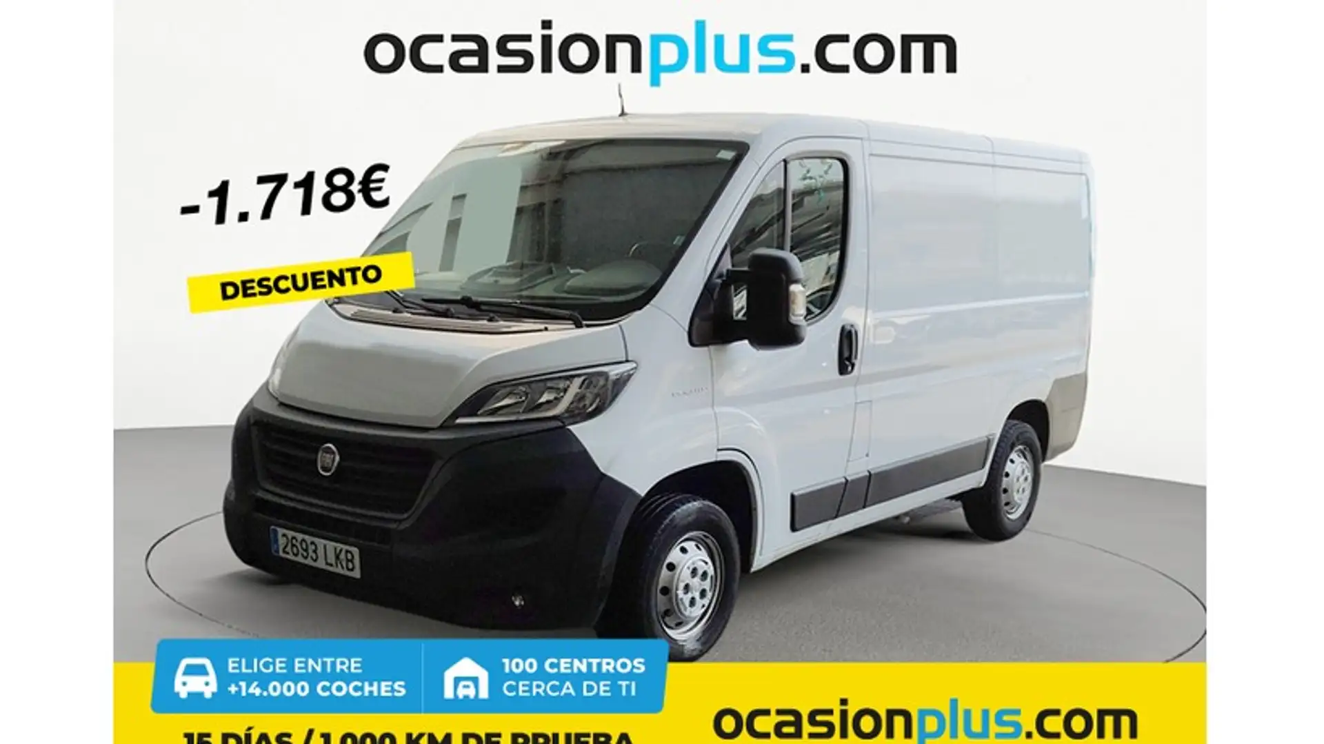 Fiat Ducato Fg. 33 2.3Mjt L1 H1 120CV Bianco - 1