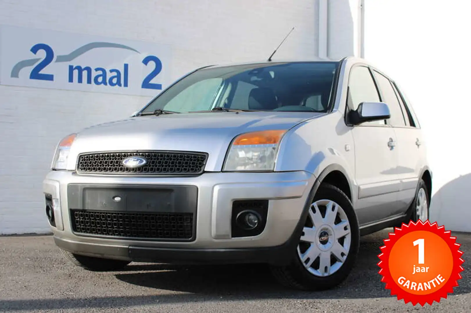 Ford Fusion 1.4i Airco Inclusief 1 JAAR garantie Silber - 1