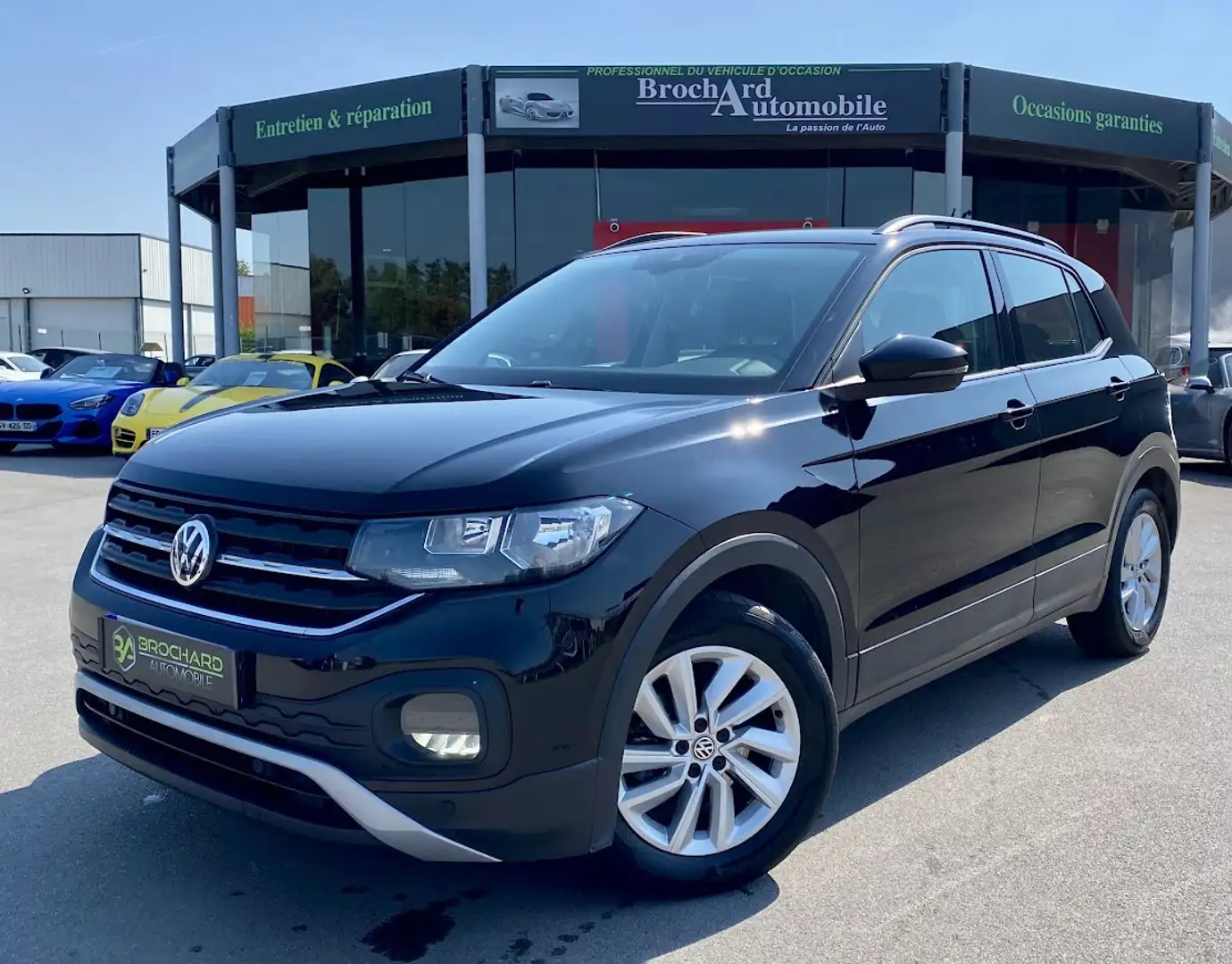 Volkswagen T-Cross / 1.0l TSI 95 CH BVM 5 / Zwart - 1
