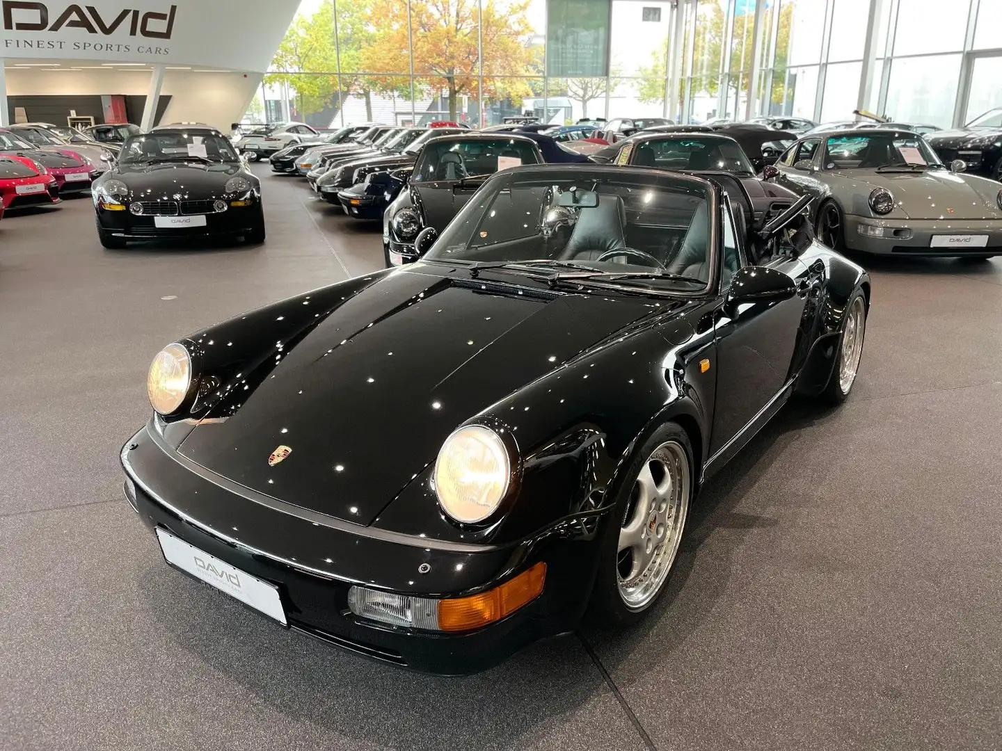 Porsche 964 Carrera 2 Cabrio WTL *deutsch*Historie* Noir - 1