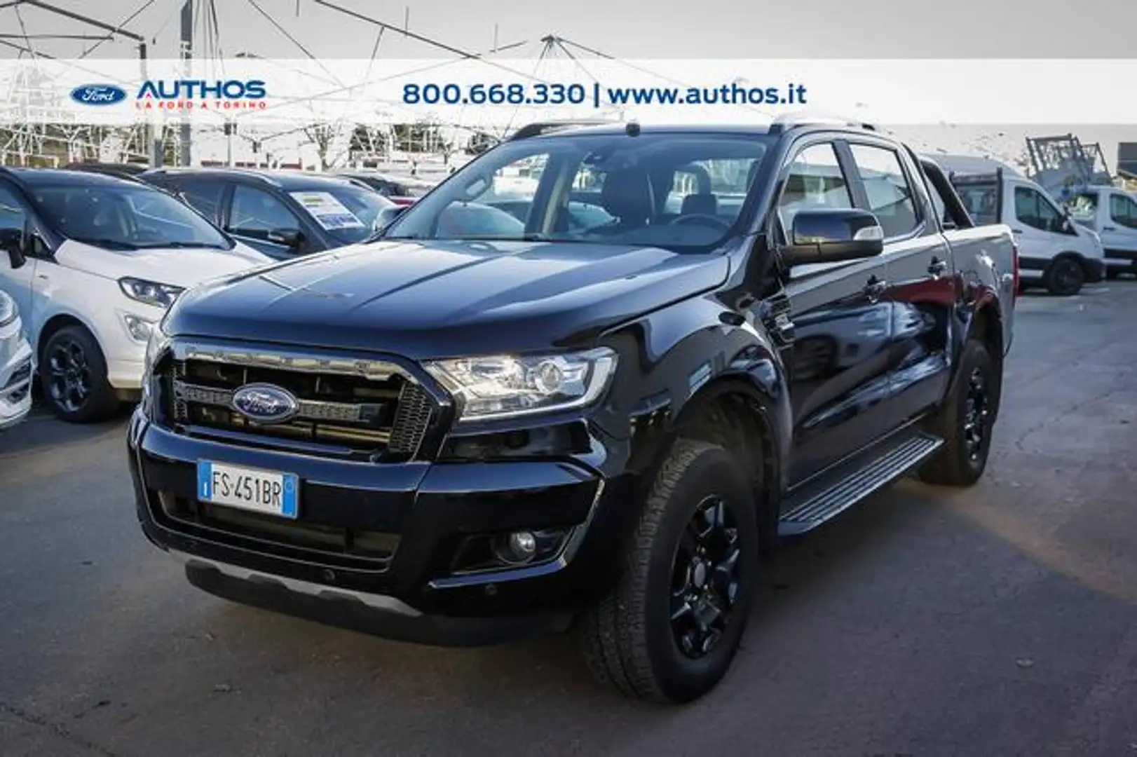 Ford Ranger Ranger 3.2 tdci double cab Limited 200cv auto Negro - 1