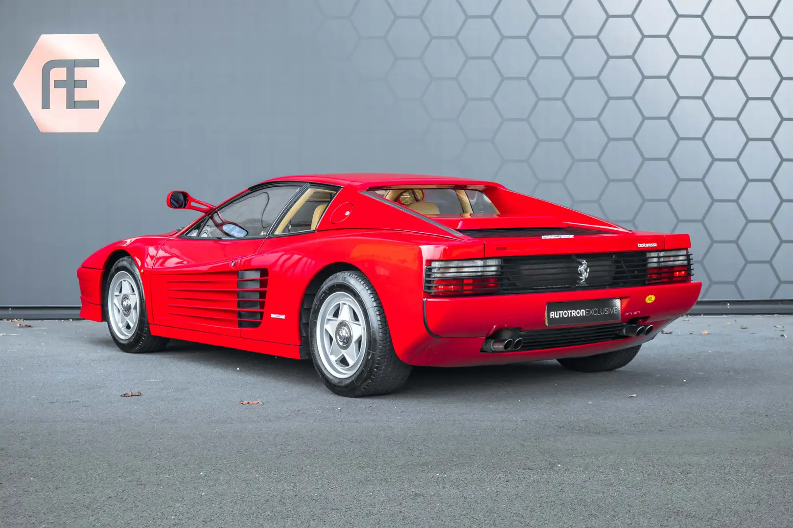 Ferrari Testarossa V12 Monospecchio & Monodado V12 Monospecchio & Mon Rojo - 2