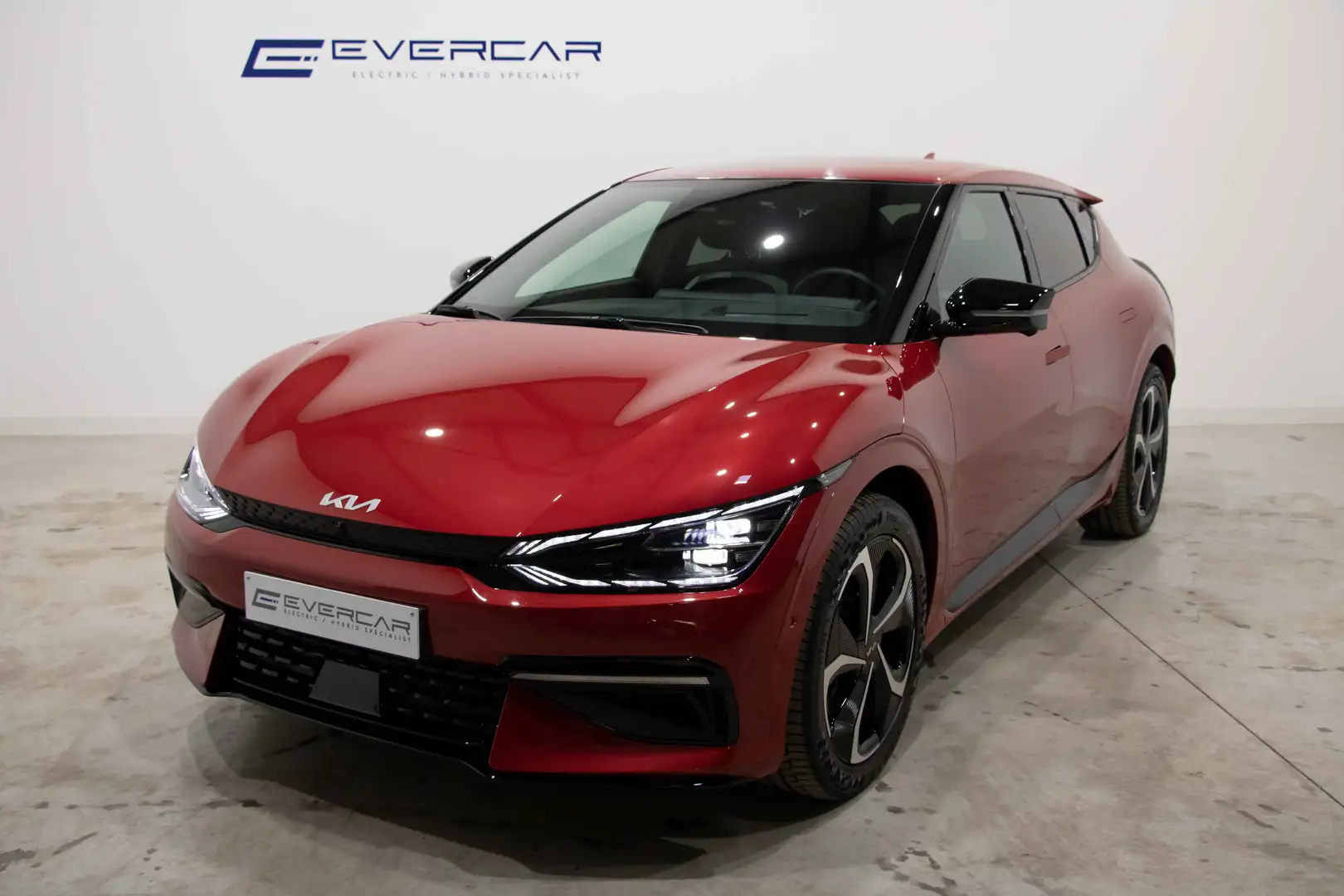 Kia EV6 77.4 kWh AWD GT Line **HEADUP*20"*MERIDIAN** Rood - 1