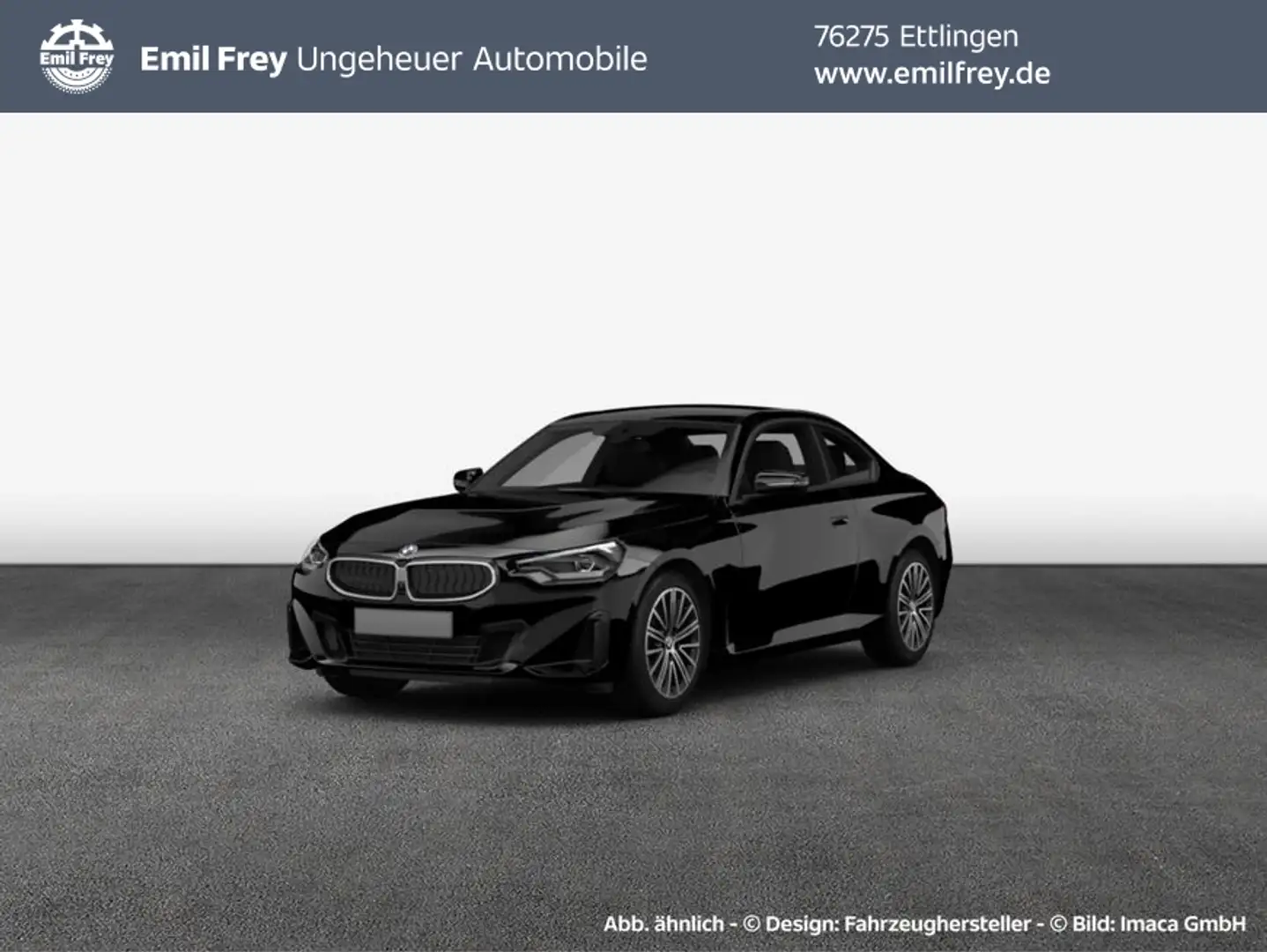 BMW 218 i Coupe Aut. M-Paket AHK LED Schwarz - 1