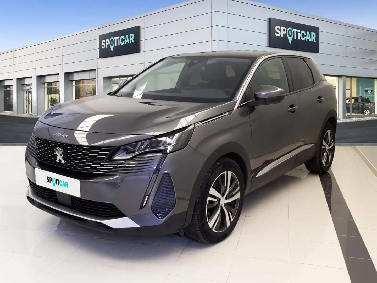 Peugeot 3008 1.5 BlueHDi 96kW S&S  EAT8 Allure Pack Gris - 1