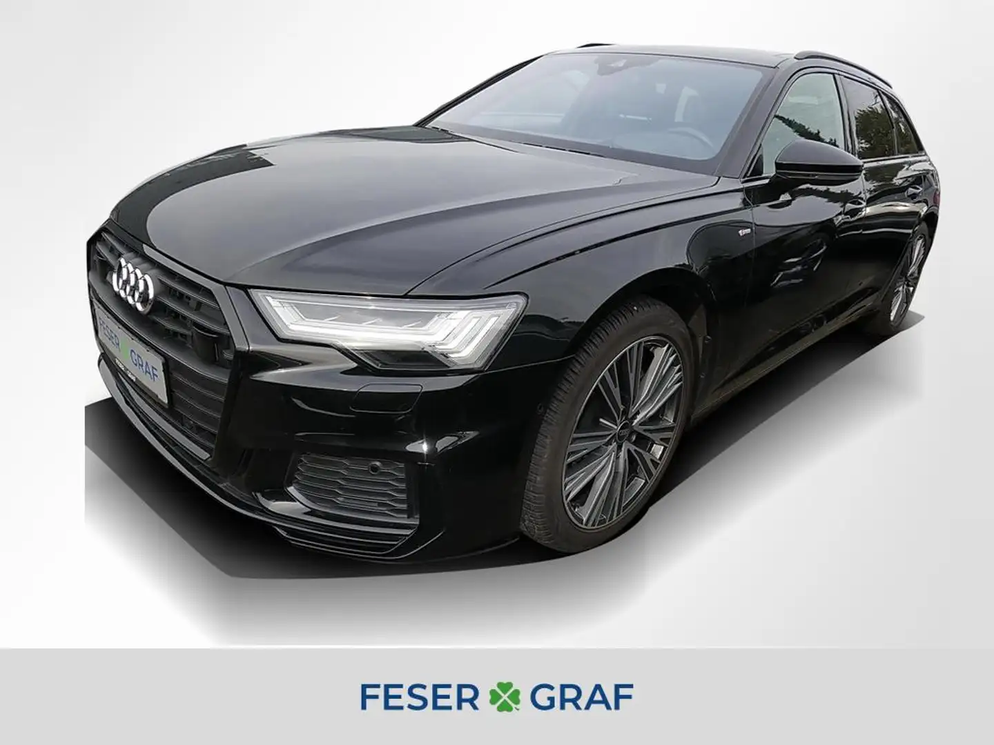 Audi A6 Avant 45 TFSI sport S line AHK Pano Matrix HuD Schwarz - 1