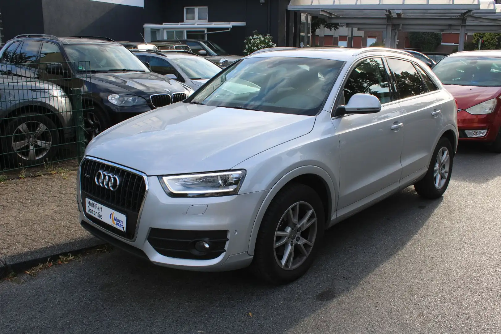 Audi Q3 2.0 TDI Quattro*S-LINE*S-TRONIC*LEDER*NAVI* Plateado - 1