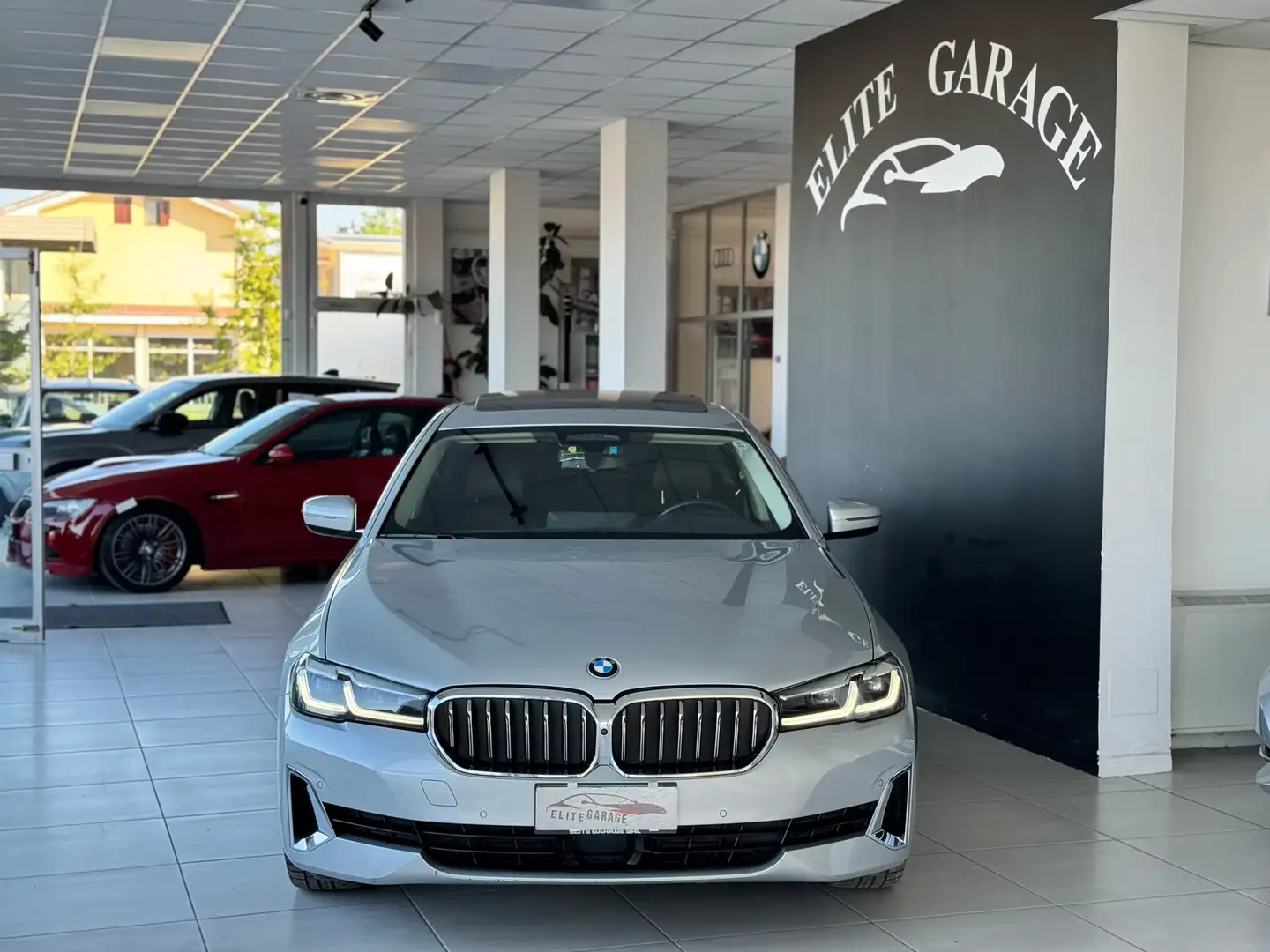 BMW 530 d mhev 48V xdrive Luxury auto Plateado - 2