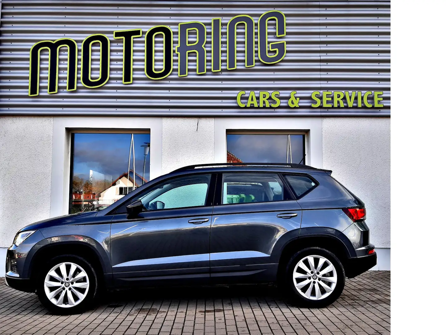 SEAT Ateca 1.Hand Style led 360 Grad Kamera Grau - 1