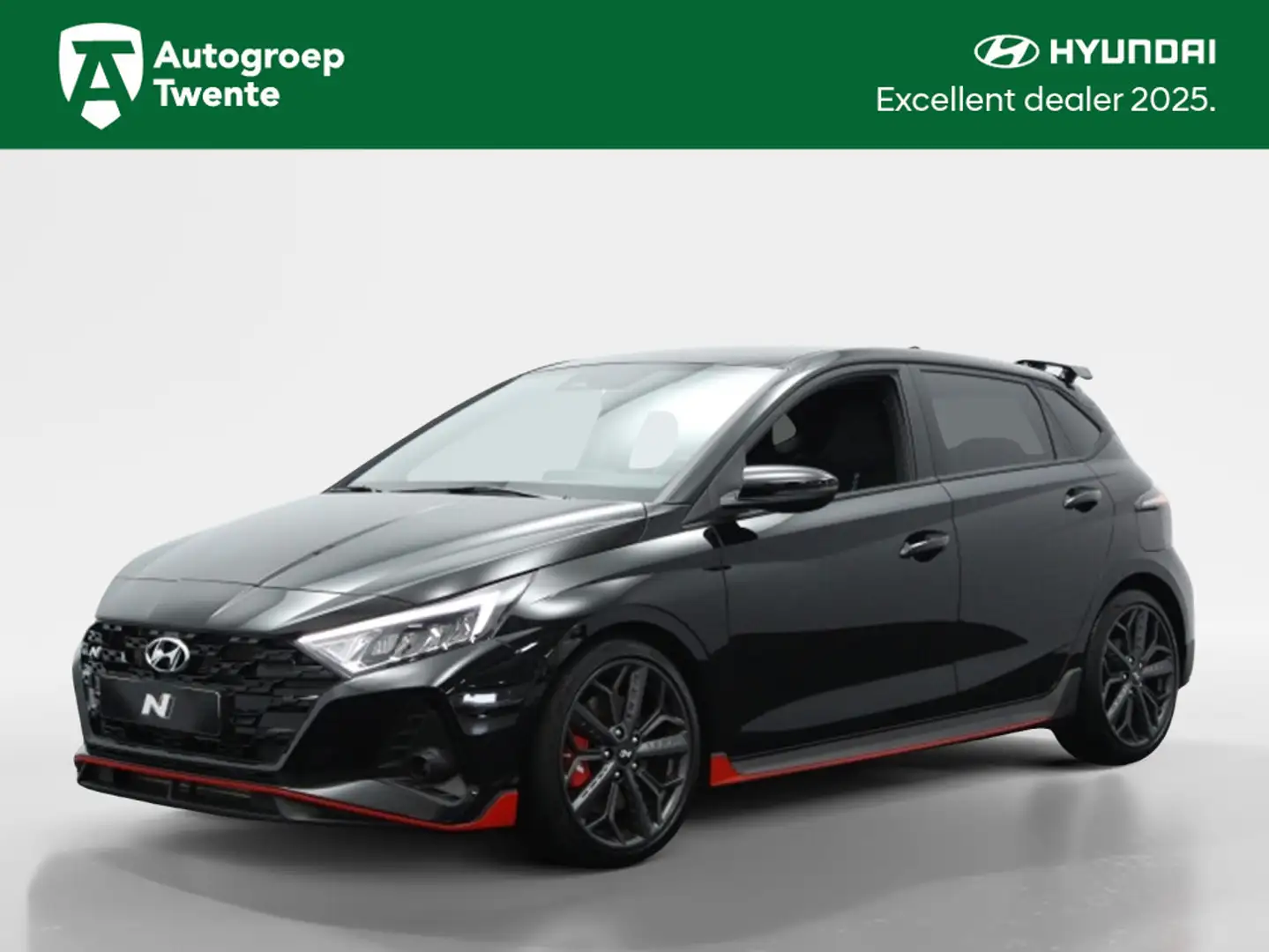 Hyundai i20 1.6 N Performance 204PK | Schaalstoelen | Carplay Zwart - 1