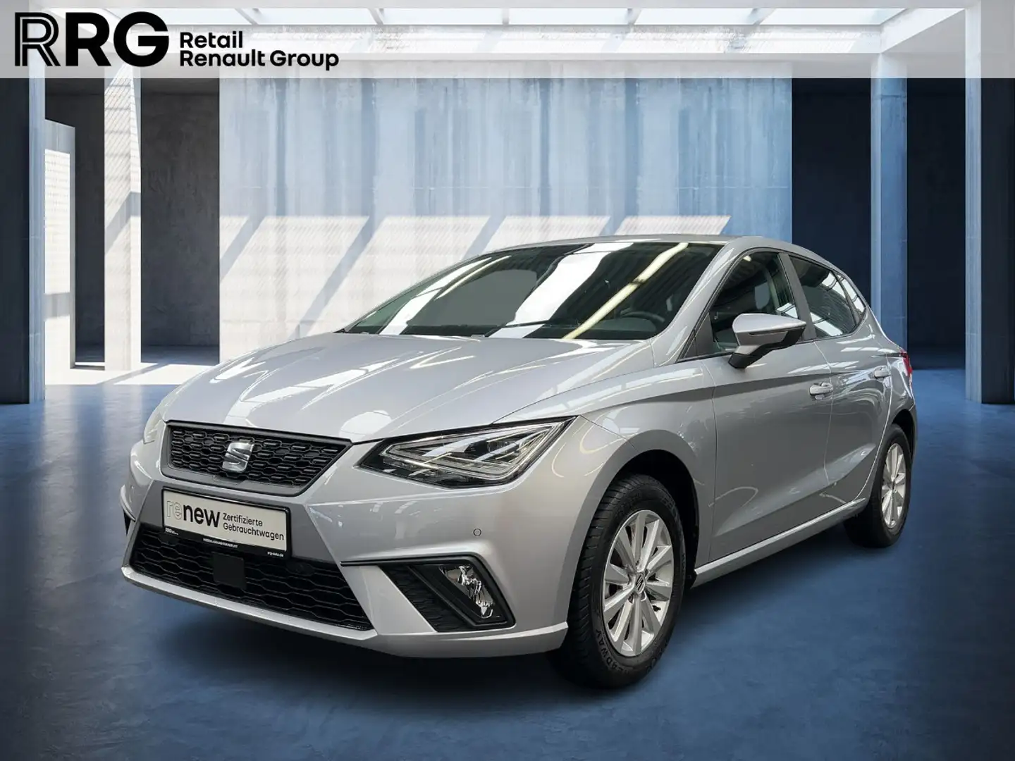 SEAT Ibiza Benzin Style KLIMAAUTOMATIK PTS LED Argent - 1