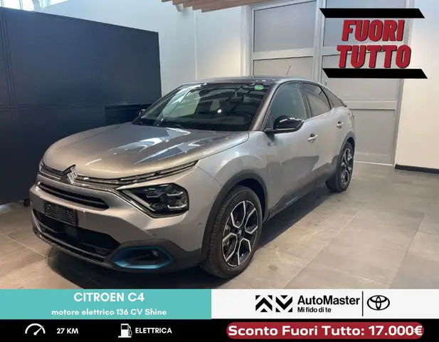 Citroen E-C4 Electric motore elettrico 136 CV Shine