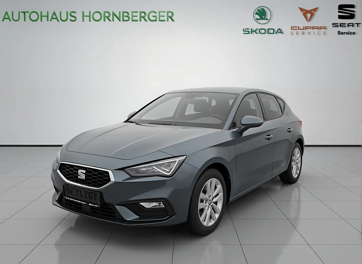 SEAT Leon e-Hybrid 1.5 eTSI 150PS DSG Kamera PDC ACC LED Sitzheizung Grau - 1