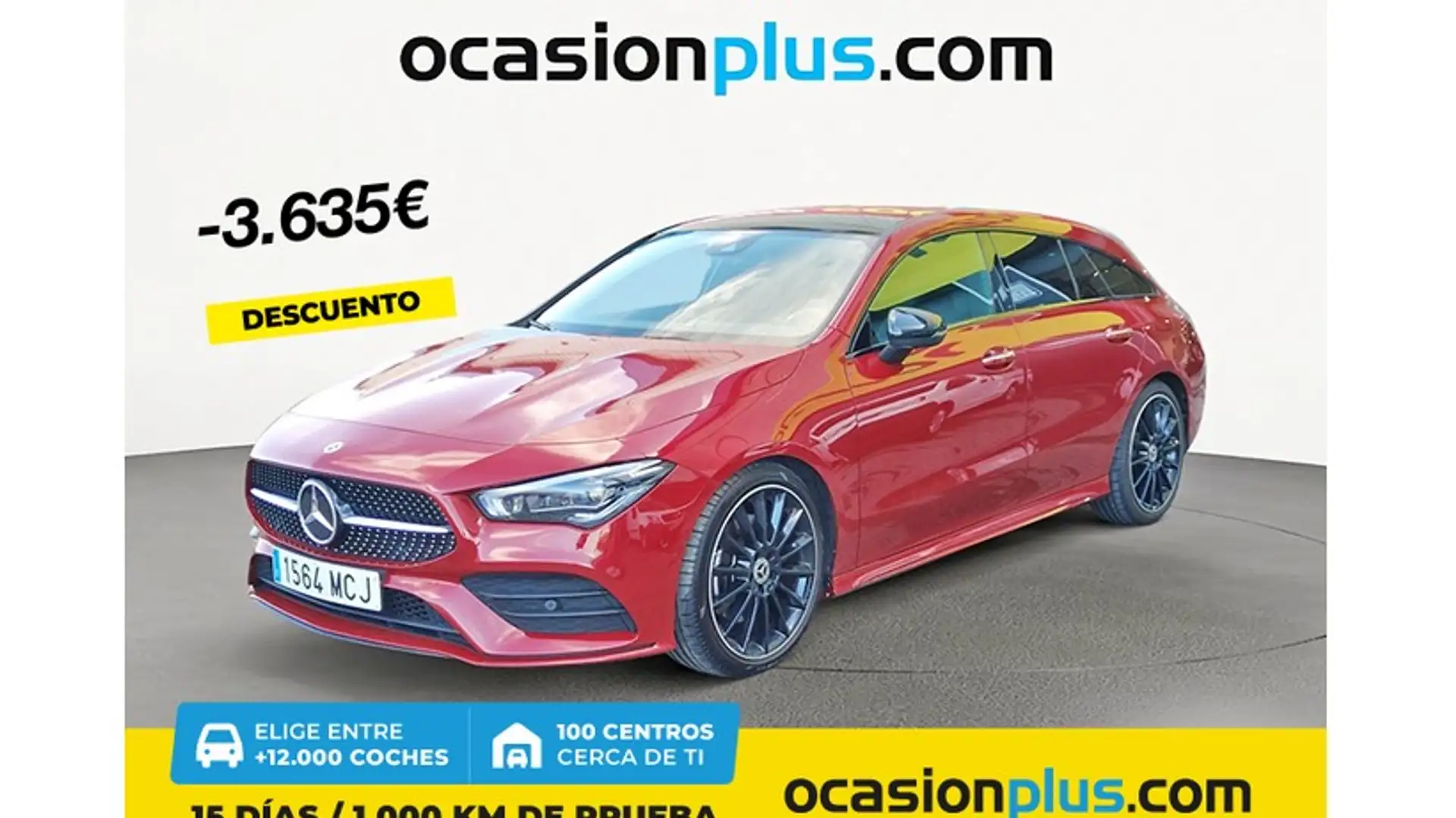 Mercedes-Benz CLA 200 Shooting Brake 200d 8G-DCT Rojo - 1