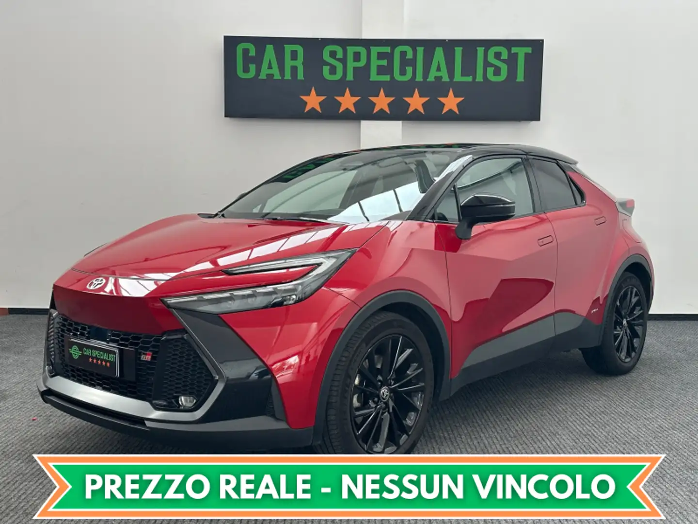 Toyota C-HR+ 2.0 hev GR Sport awd UNIPROP.|LED|ACC|19' Rojo - 1