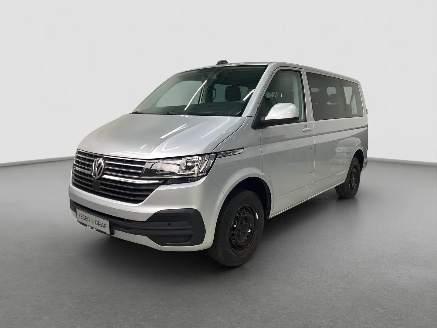 Volkswagen T6.1 Caravelle 6.1 Comfortline 2.0 TDI DSG AHK Navi Silber - 1