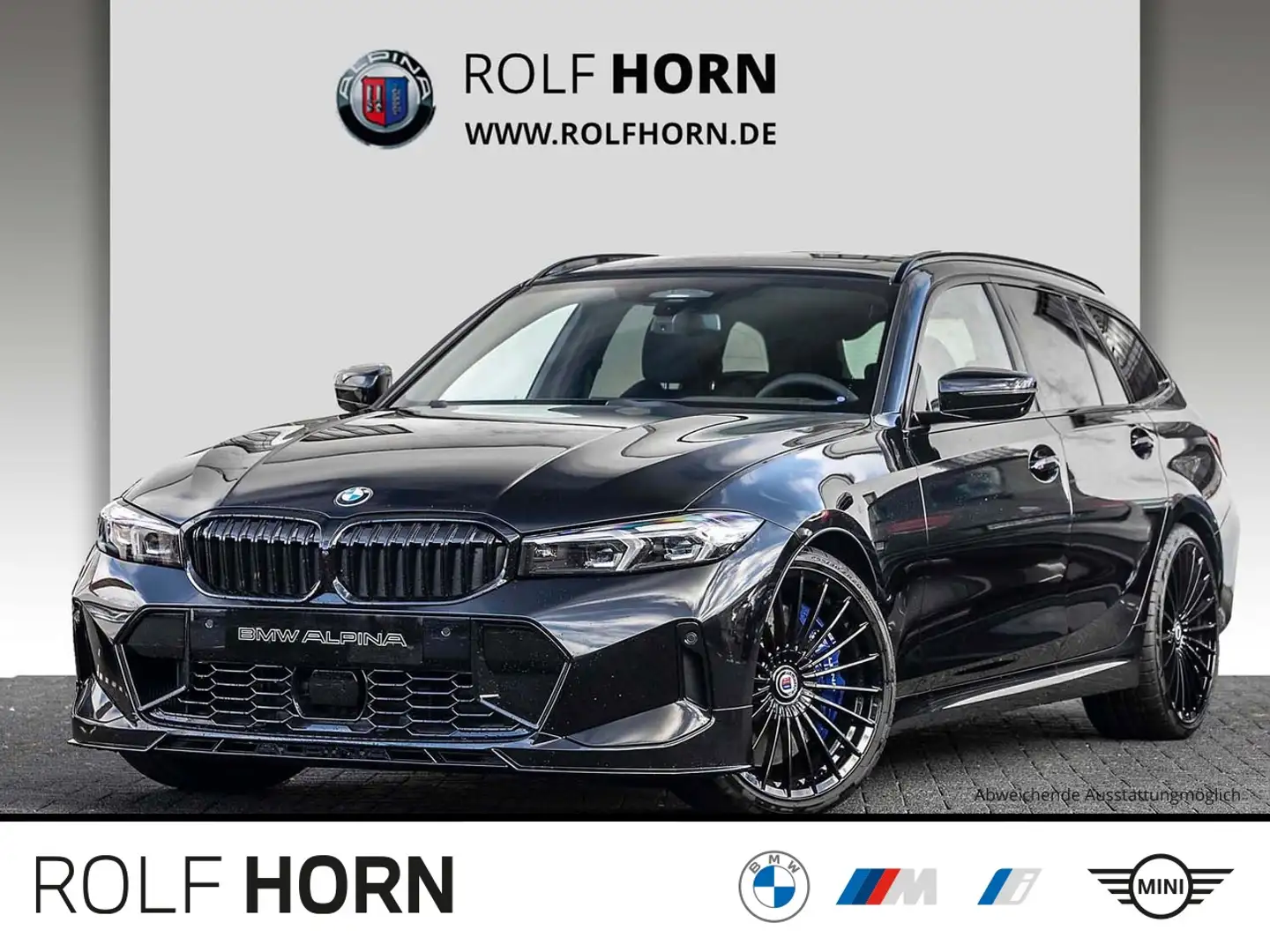 Alpina D3 S 3.0 Allrad Touring SHZ HUD AHK 360 Kam Pano Negru - 1