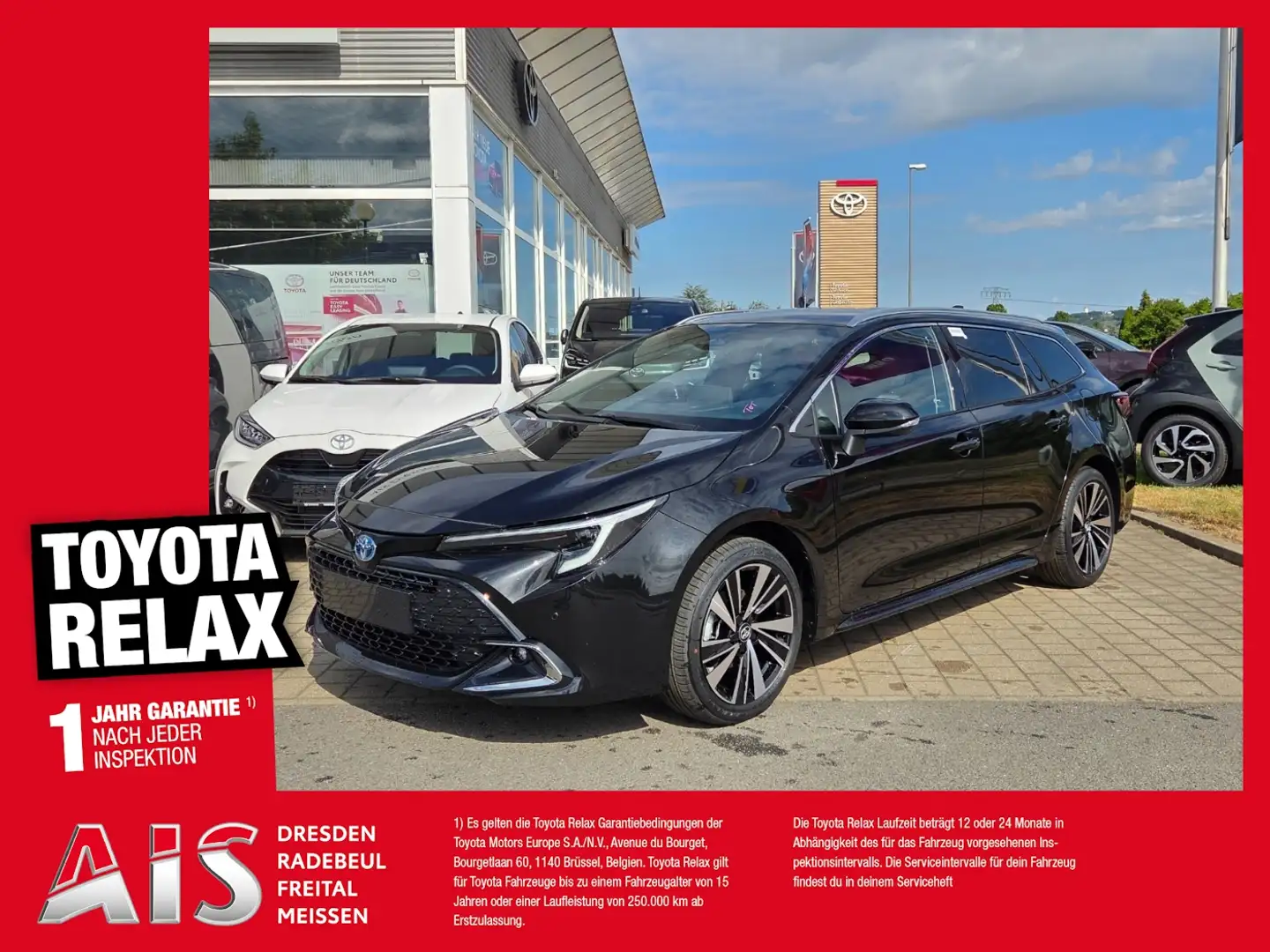 Toyota Corolla TS 2,0l Hybrid Teamplayer Schwarz - 1